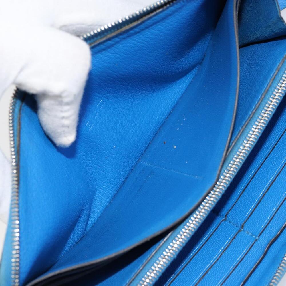 Hermes Evelyne Long Wallet Bleu Hydra - Picture 11 of 16